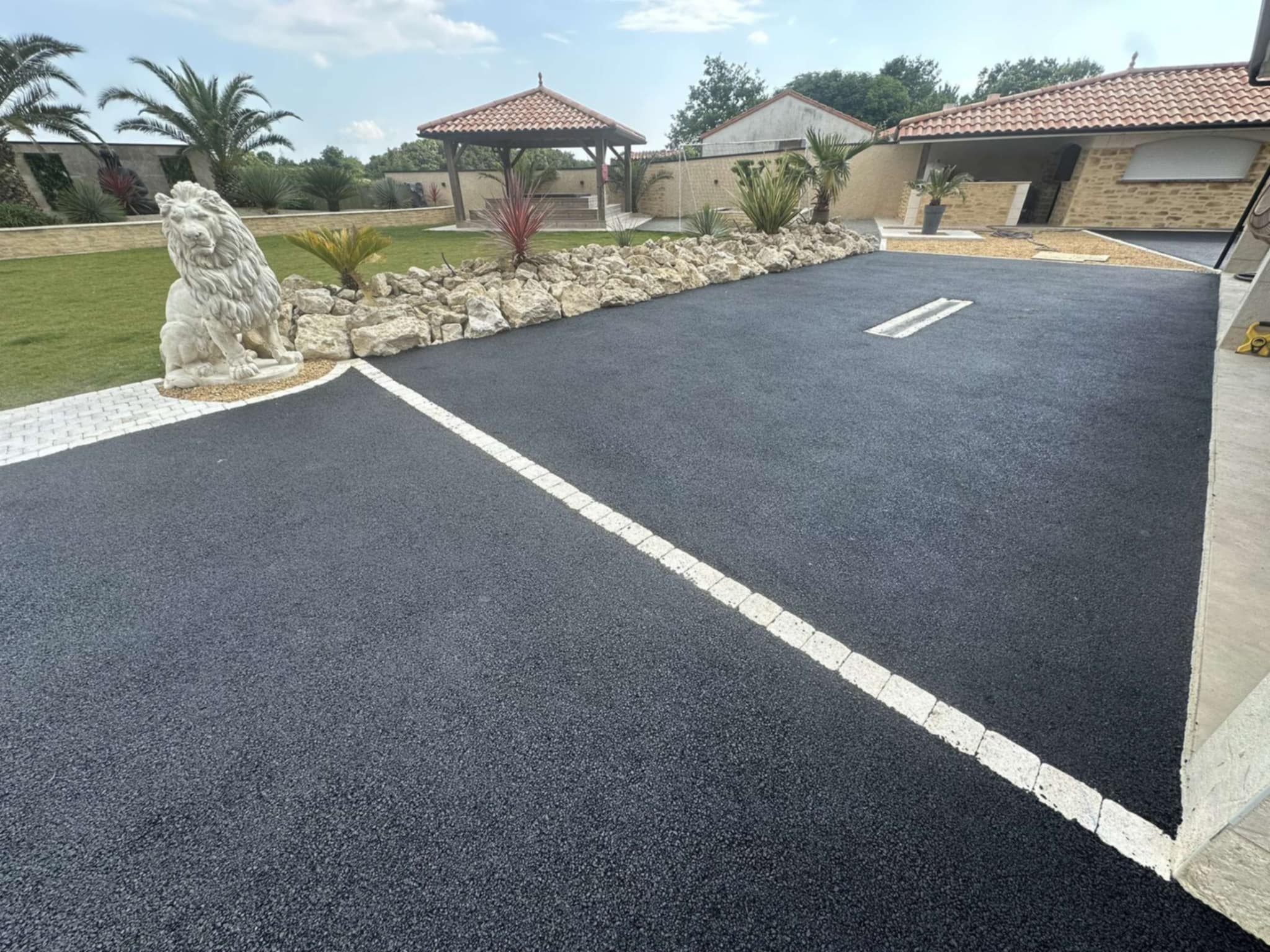 Goudronnage et pavage